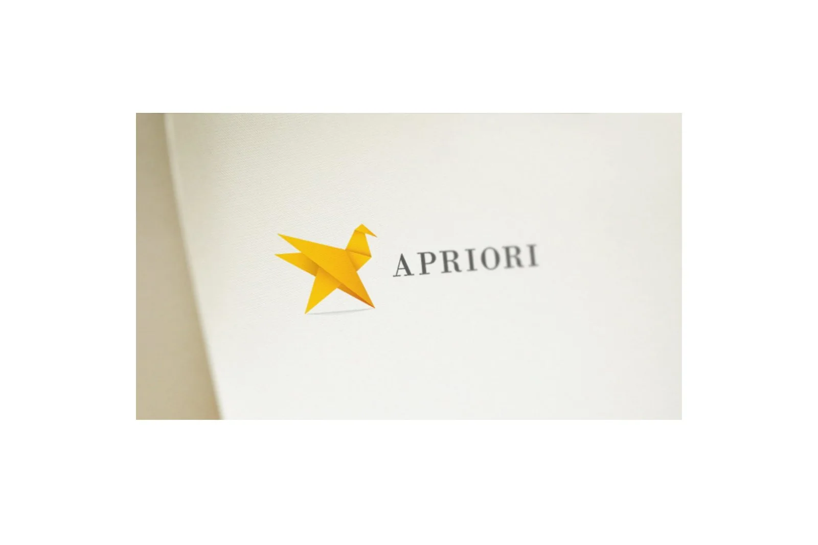 Знак на фактурной бумаге — Apriori