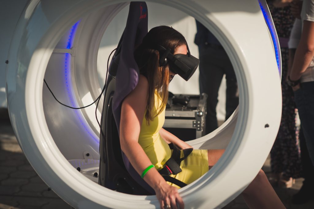 Интерактивная VR-зона на событии ВНИПИгаздобычи